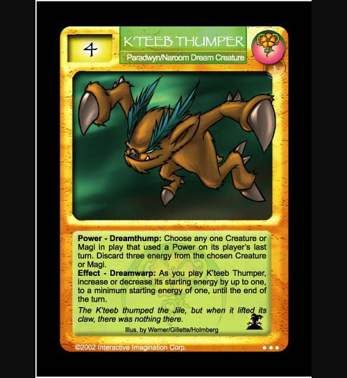 Kteeb Thumper - Paradwyn